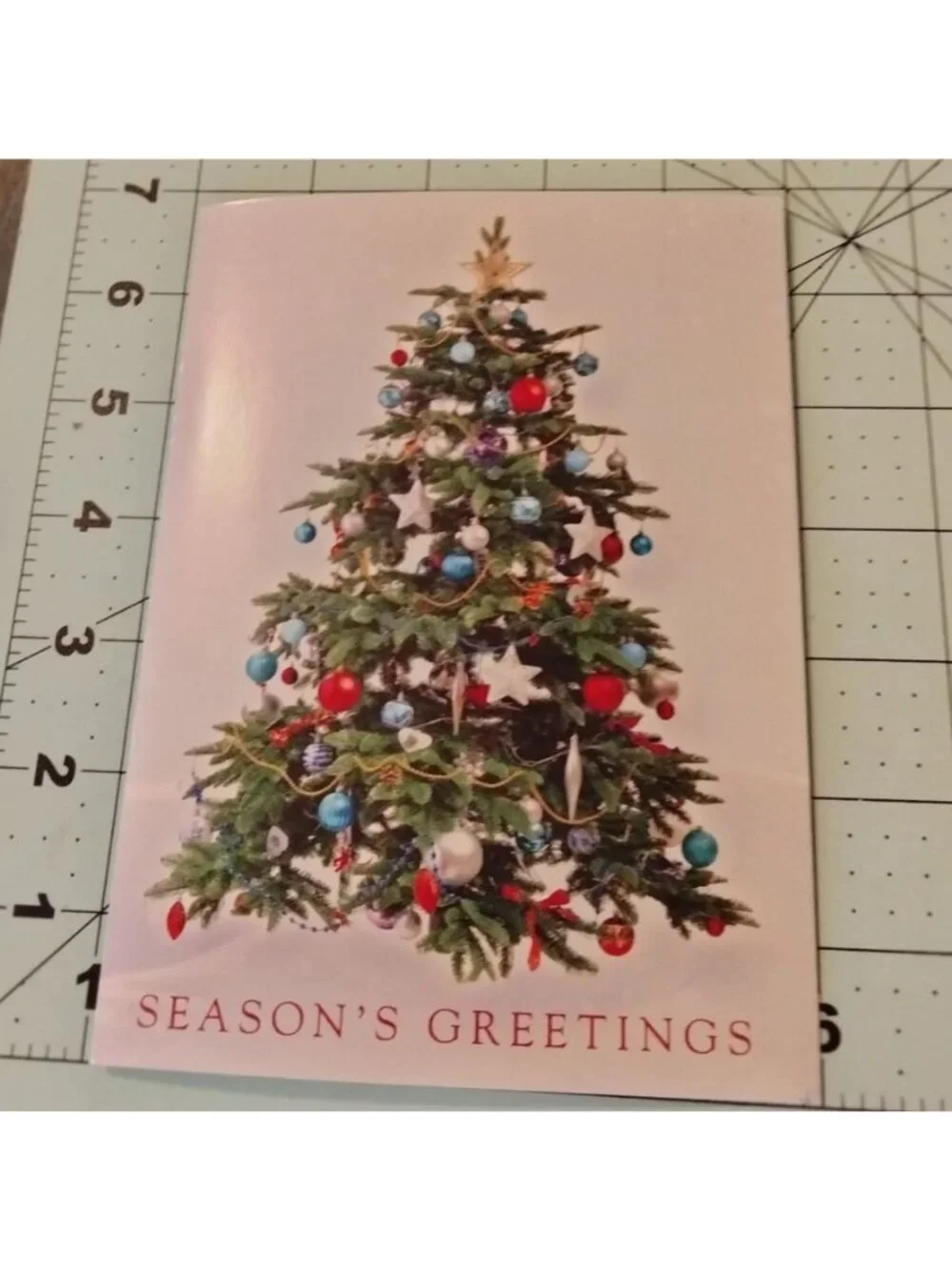 Seasons Greetings Christmas Card Sugar Cookie Recipe